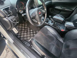 Subaru WRX (GVF) / STI (GVB) 08-14 Checkered Race Floor Mats - Dark Grey