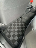 Toyota GR Corolla 23+ / Corolla Hatchback 19+ Checkered Race Floor Mats - Dark Grey