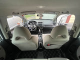 Honda Fit 01-08 (GD) 1st Gen Checkered Race Floor Mats - Dark Grey