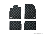 Chevrolet HHR 06-11 Checkered Race Floor Mats - Dark Grey