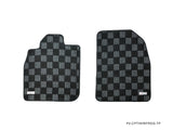 Chevrolet HHR 06-11 Checkered Race Floor Mats - Dark Grey