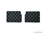 Chevrolet HHR 06-11 Checkered Race Floor Mats - Dark Grey
