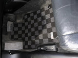 Honda Accord Coupe 08-12 Checkered Race Floor Mats - Dark Grey