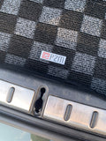 Lexus IS300 98-04 Checkered Rear Trunk Mats - Dark Grey (For Sport Cross Wagon)