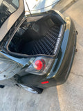 Lexus IS300 98-04 Checkered Rear Trunk Mats - Dark Grey (For Sport Cross Wagon)