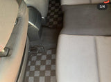 Mazda 3 / Mazdaspeed 3 07-09 (BK) Checkered Race Floor Mats - Dark Grey
