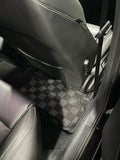 Volkswagen MK7/MK8 Golf GTI Hatch (4/5 Door) 15-21 Checkered Race Floor Mats - Dark Grey