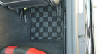 Mazda RX-8 Checkered Race Floor Mats - Dark Grey