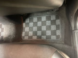 Dodge Neon SRT4 03-05 Checkered Race Floor Mats - Dark Grey