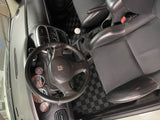 Dodge Neon SRT4 03-05 Checkered Race Floor Mats - Dark Grey