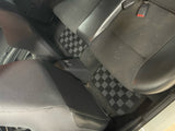 Dodge Neon SRT4 03-05 Checkered Race Floor Mats - Dark Grey