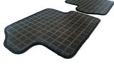 Nissan 240SX S13 89-94 Checkered Race Floor Mats - Dark Grey (Rear Only)