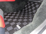 Acura NSX (NC1) 16-22 Checkered Race Floor Mats - Dark Grey