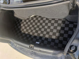 Pontiac GTO 04-06 Checkered Rear Trunk Mats - Dark Grey