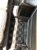Honda Prelude (BB6) 97-01 Checkered Race Floor Mats - Dark Grey