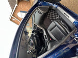 Infiniti Q50 13+ Sedan Checkered Race Floor Mats - Dark Grey