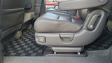 Honda Odyssey (RL5) 11-17 Checkered Race Floor Mats - Dark Grey