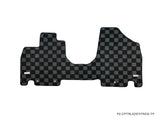 Honda Odyssey (RL5) 11-17 Checkered Race Floor Mats - Dark Grey