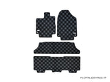 Honda Odyssey (RL6) 18+ Checkered Race Floor Mats - Dark Grey