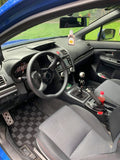 Subaru WRX / STI 15-20 (VAF) Checkered Race Floor Mats - Dark Grey