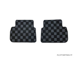 Subaru WRX / STI 22+ (VBF) Checkered Race Floor Mats - Dark Grey