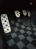 Subaru WRX / STI 22+ (VBF) Checkered Race Floor Mats - Dark Grey