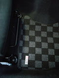 Subaru WRX / STI 22+ (VBF) Checkered Race Floor Mats - Dark Grey