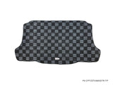Toyota Celica 99-06 (ZZT230) Checkered Rear Trunk Mats - Dark Grey