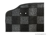 Toyota Celica 99-06 (ZZT230) Checkered Rear Trunk Mats - Dark Grey