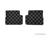 Toyota Celica 99-06 (ZZT230) Checkered Race Floor Mats - Dark Grey