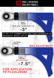 Lexus SC300/400 91-00 Adjustable Front Lower Control Arms