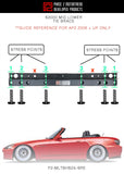 Honda S2000 (AP1 / AP2) Mid Lower Tie Bar