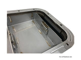 Nissan SR20DET (S13/S14/S15 RWD) Oversized Stainless Oil Pan With Baffle Door