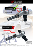 Subaru WRX Impreza / STI 08-21 Rear Upper Control Arms (Negative Camber)