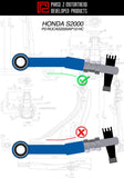 Honda S2000 AP1/AP2 Rear Upper Control Arms