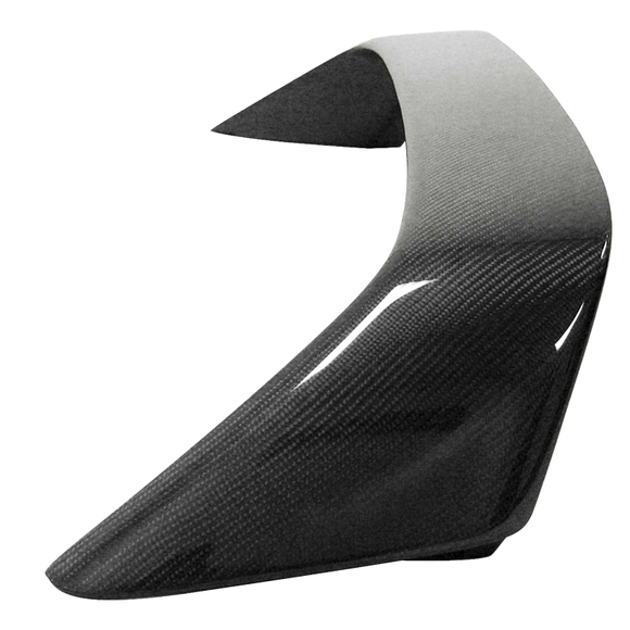 Carbon Fiber Style Side Mirrors For 90-93 Acura Integra 2DR - Spoon Style (Pair, Manual Adjust)