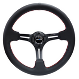 350mm 3" Deep Steering Wheel w/ Slits