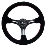 350mm 3" Deep Steering Wheel w/ Slits