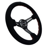 350mm 3" Deep Steering Wheel w/ Slits