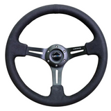 350mm 3" Deep Steering Wheel w/ Slits