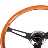 360mm Classic Woodgrain Steering Wheel