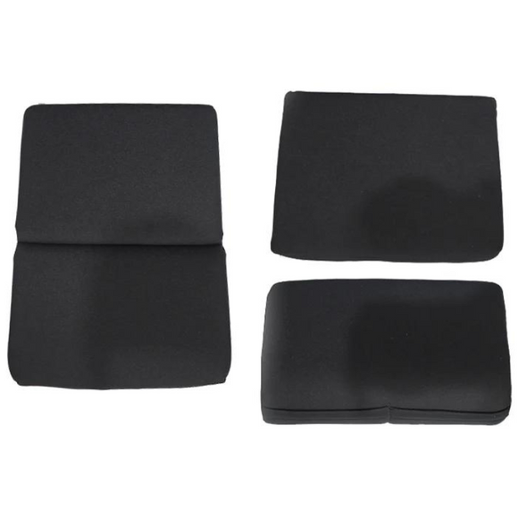 Bucket Seat Cushion Replacement - Black Fabric