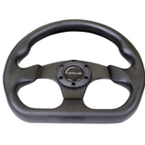 320mm Flat Bottom Carbon Fiber Steering Wheel