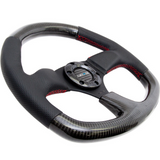 320mm Flat Bottom Carbon Fiber Steering Wheel