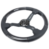 350mm 1.5" Deep Carbon Fiber Steering Wheel