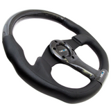 350mm Oval Carbon Fiber Steering Wheel