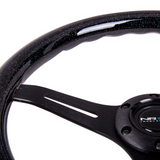 350mm 1" Deep Classic Woodgrain Steering Wheel