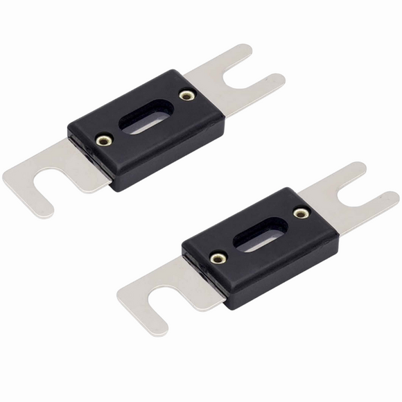 Nickel Plated 300 Amp ANL Fuses V8 Series 2 Pack BurtonRacing
