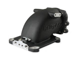 Holley EFI Ford Throttle 4150 Flange Intake Elbow - Black Finish