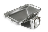 Holley EFI Ford 86-95 5.0 Style Hi-Ram 95mm Fabricated Side Mount Plenum Top -Silver